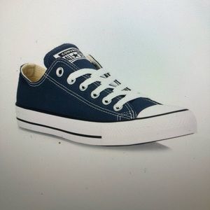 Navy converse shoes. Never worn!